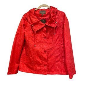 Sarandi Europe Jacket for women, Size S - Orange Impermeable